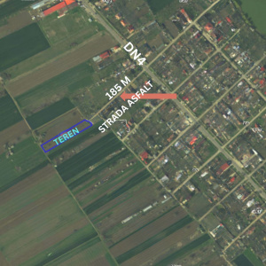 Teren 2667 mp Frumușani – Dublu Front Stradal și Acces Rapid București