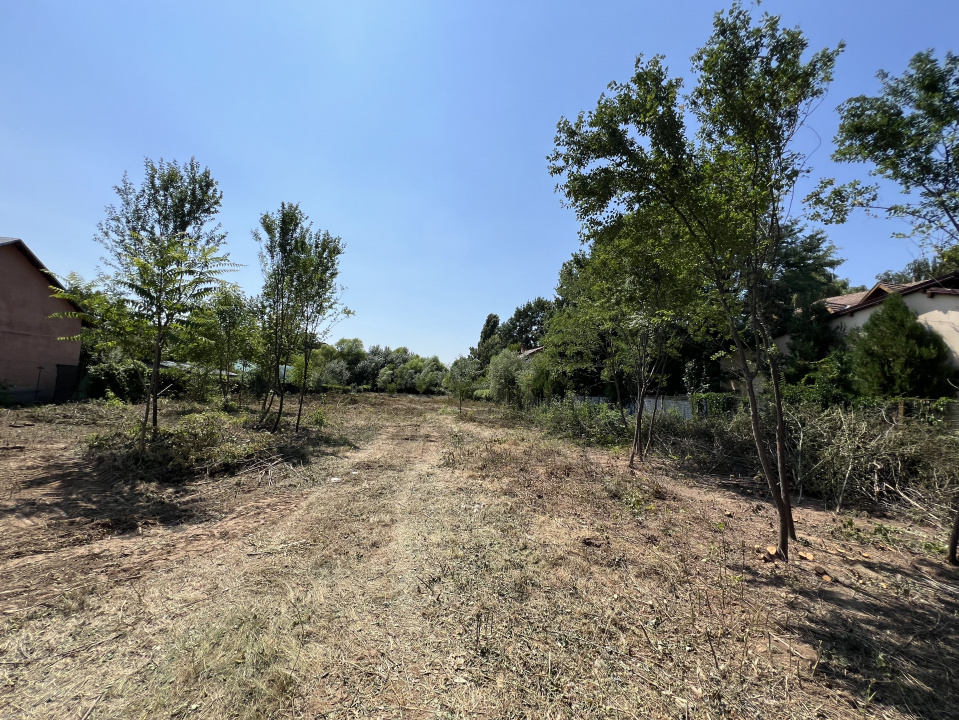 Teren Manastirea Snagov. Deschidere lac. Front stradal 30 metri. 